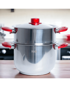 Couscoussier Inox HAS - 12 Litres - 28 cm