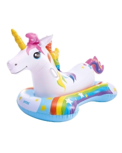 INTEX Bouée Gonflable unicorne A Chevaucher 163 x 86 cm
